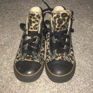 Converse All Star Leopard Chuck Taylor high tops